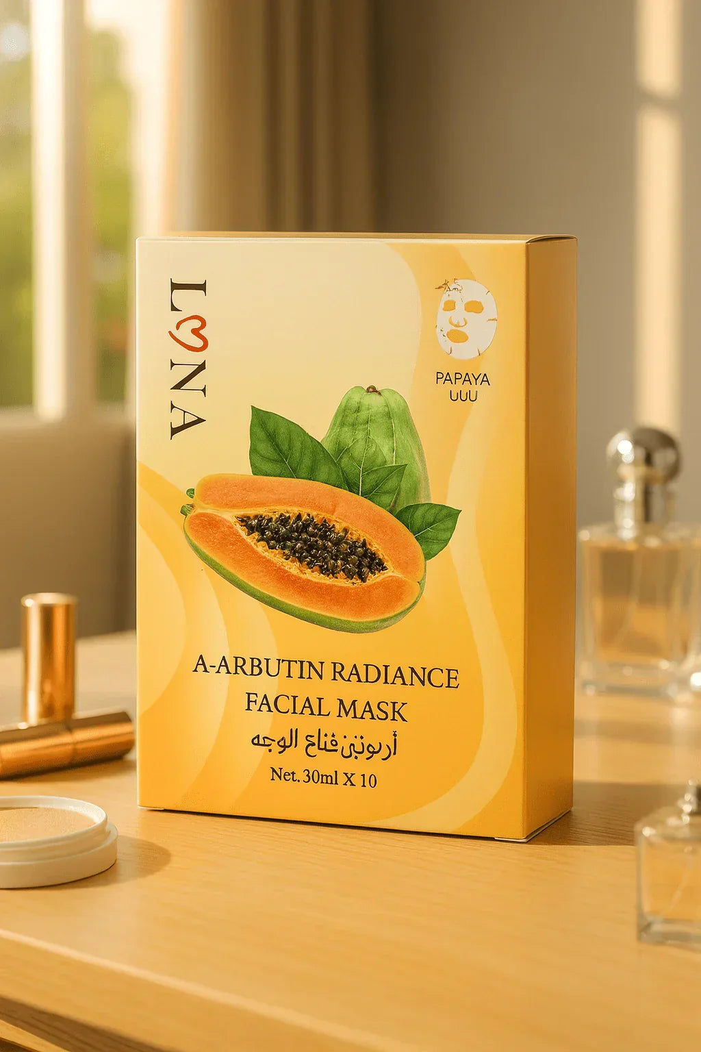 LONA A-Arbutin Radiance Brightening Facial Mask