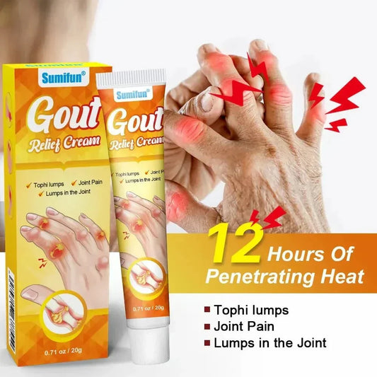 Gout Relief Cream Fast Pain & Swelling Reduction