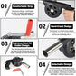 BBQ Fire Starter Electric Blower Lightweight Air Fan