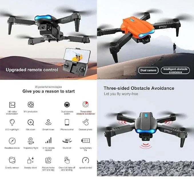E88 Drone Camera (Eid Sale) NOW LIVE