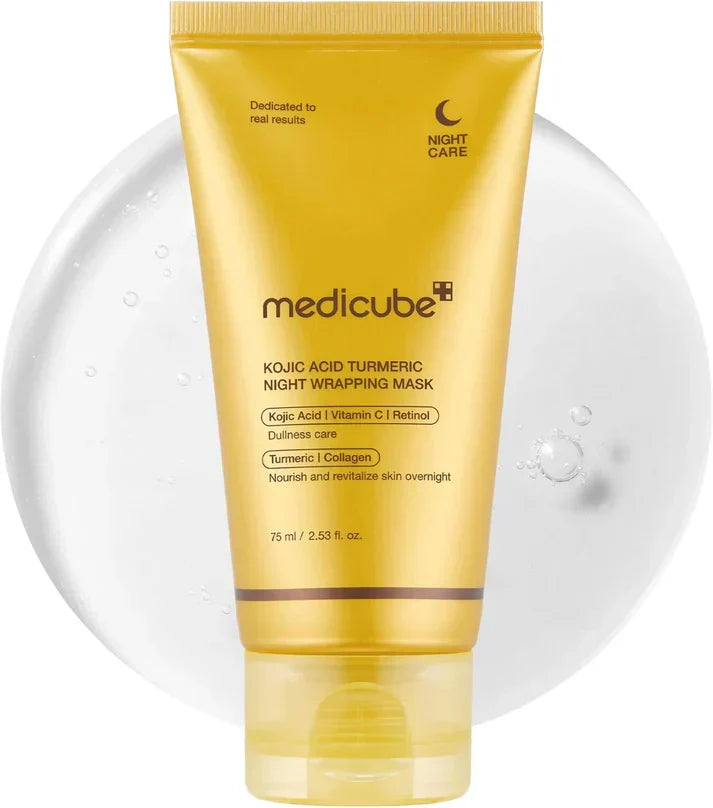 Kojic Acid + Turmeric Overnight Skin Brightening Mask