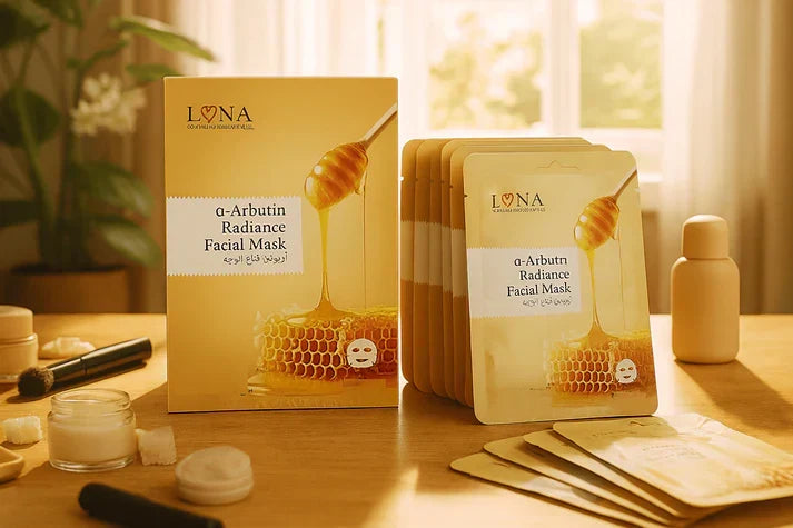 LONA A-Arbutin Radiance Brightening Facial Mask