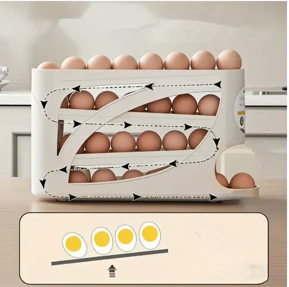 Rolling Egg Rack